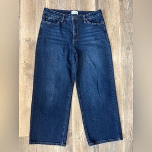 Crown & Ivy High Rise Wide Leg 12- Like New Jeans
